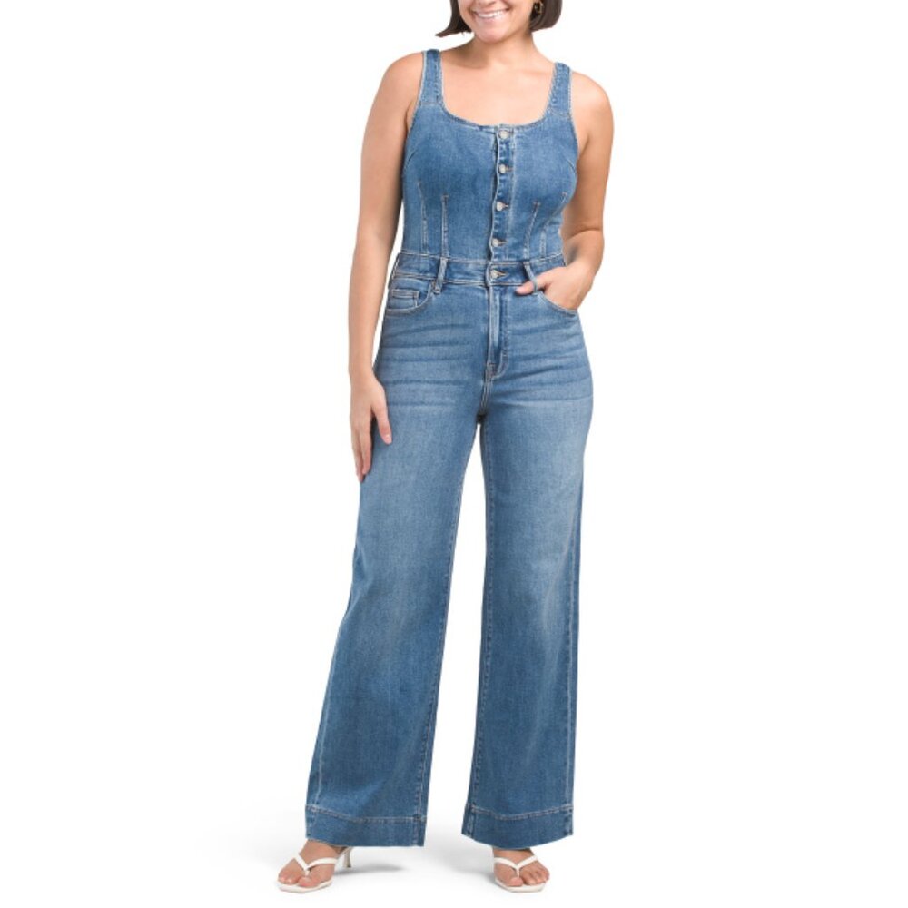 Hidden Denim Jumpsuit NWT